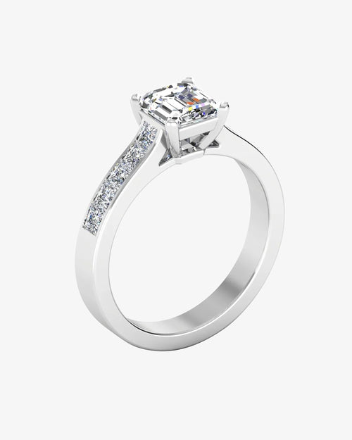 invisible set asscher cut moissanite engagement ring icecartel main