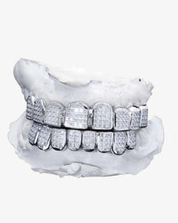 invisible set princess cut moissanite grillz icecartel px