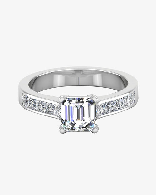 invisible set radiant cut moissanite engagement ring icecartel horizontal