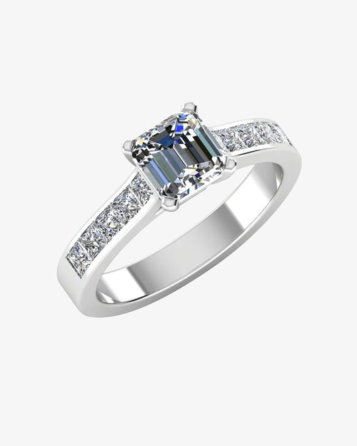 invisible set radiant cut moissanite engagement ring icecartel main