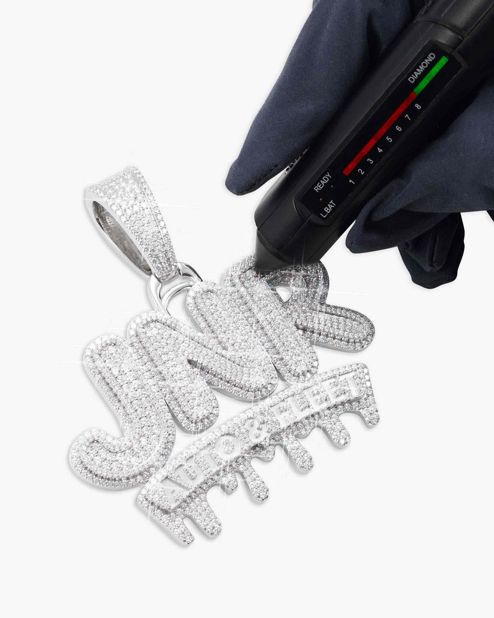 jnr auto _ fleet custom name moissanite pendant 14k gold icecartel test