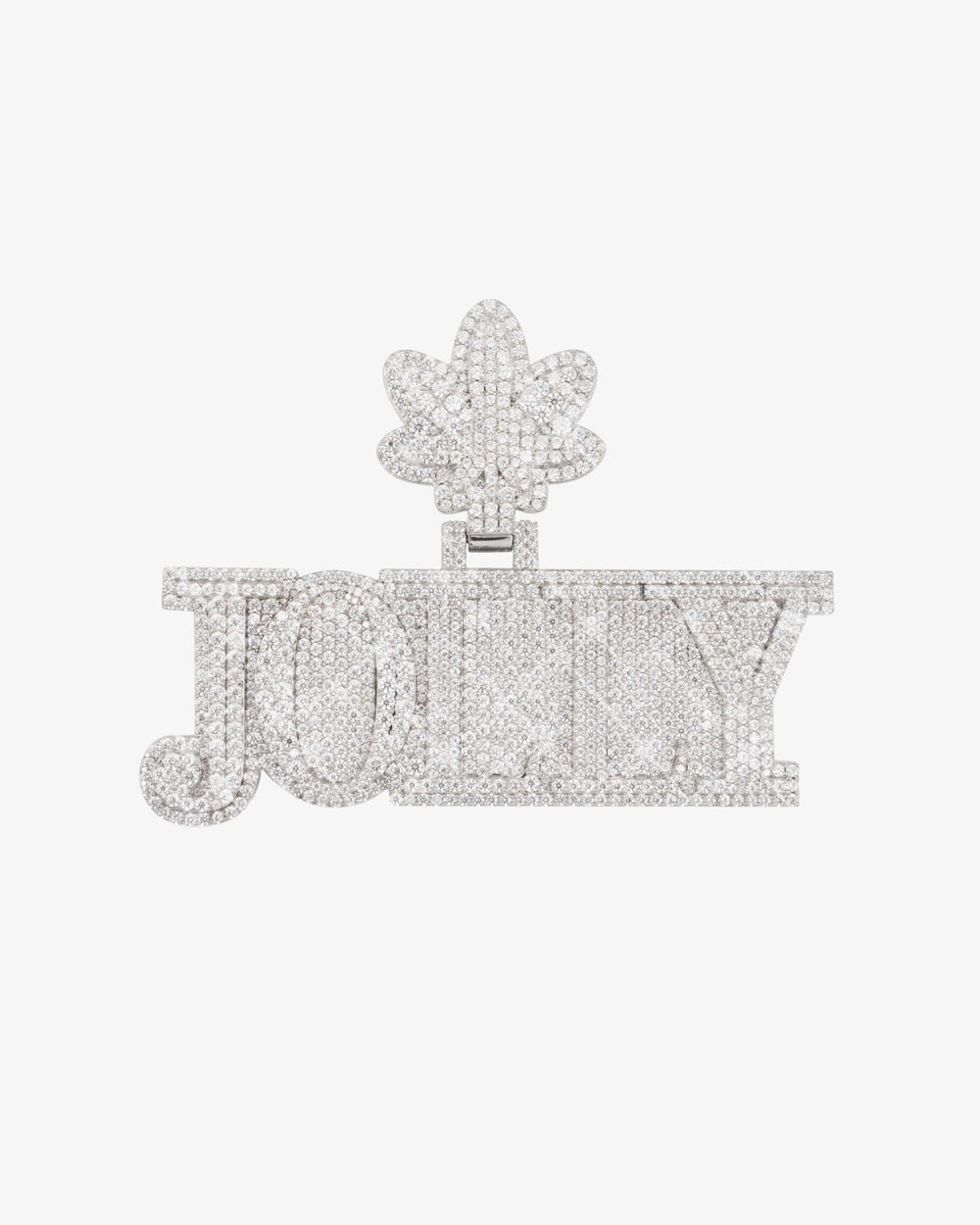 jolly custom name moissanite pendant 14k gold icecartel main