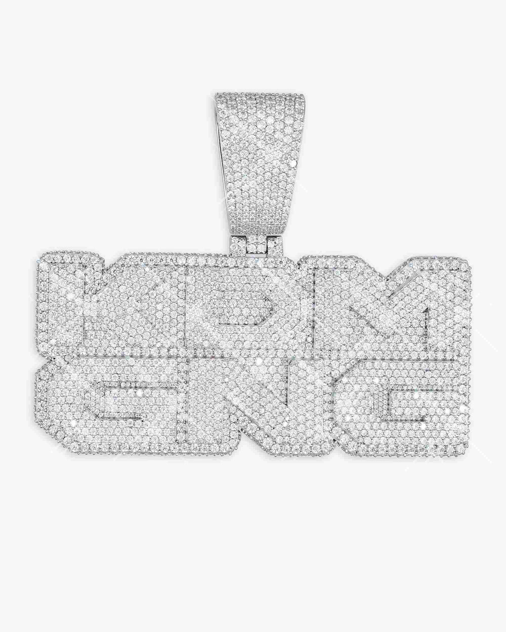 kdm gng custom moissanite name pendant 14k gold icecartel main