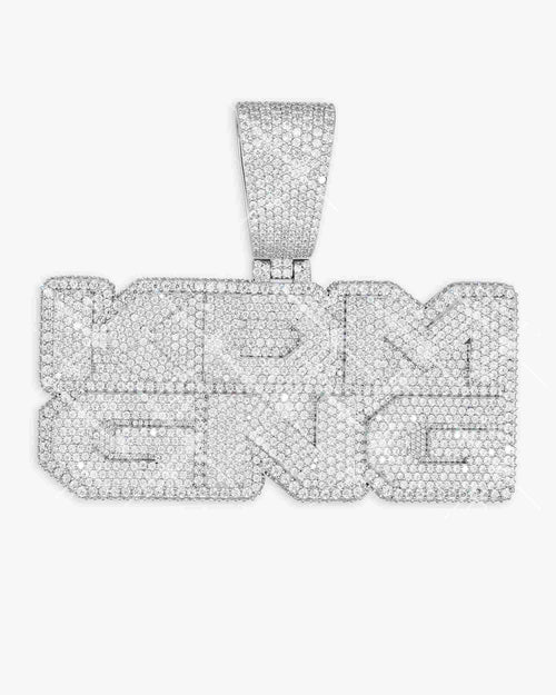 kdm gng custom moissanite name pendant 14k gold icecartel main