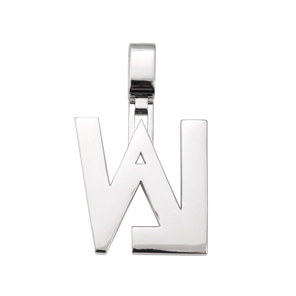 lav moissanite custom name pendant 14k gold ICECARTEL back