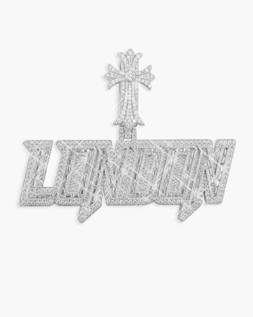 london custom moissanite name pendant 14k gold icecartel main