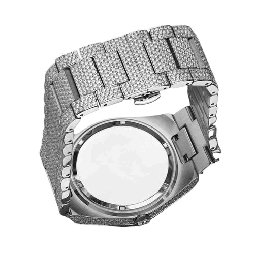 Men's Iced Out Watch Backside icecartel