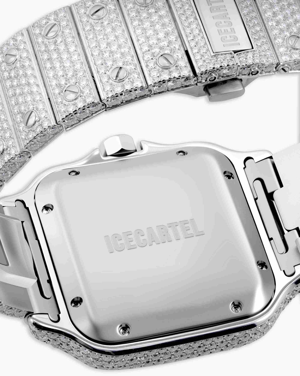 mens vvs moissanite watch 16ct 14k white gold icecartel px new back