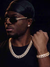 20MM VVS Cuban Link Chain and Bracelet Bundle 14K Gold - Yellow Gold