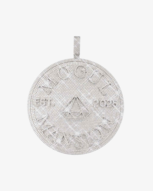 mogul custom moissanite circle pendant 14k gold icecartel main