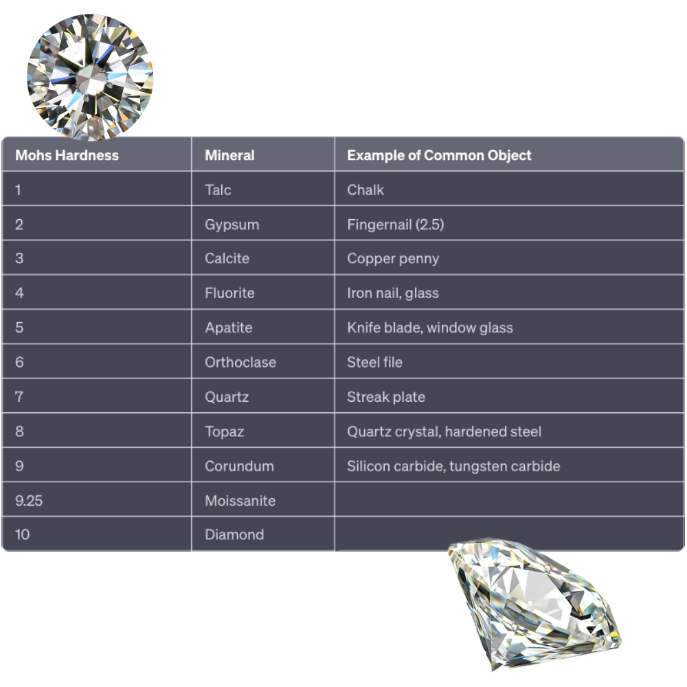 Moissanite Color and Clarity Chart - Icecartel