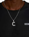 Moissanite Baguette Letter 