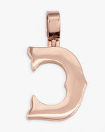 Moissanite Baguette Letter 