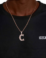 Moissanite Baguette Letter 