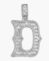 Moissanite Baguette Letter 