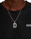 Moissanite Baguette Letter 