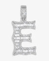 Moissanite Baguette Letter 