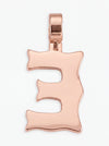 Moissanite Baguette Letter 