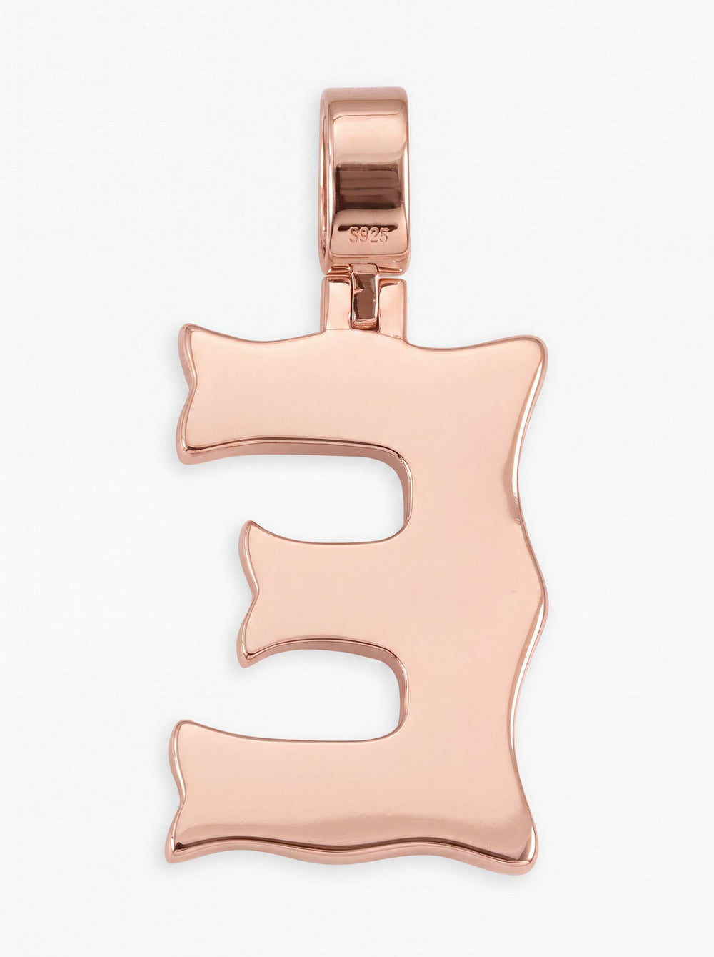 Moissanite Baguette Letter 