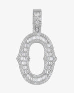 Moissanite Baguette Letter 