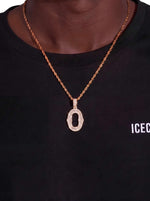 Moissanite Baguette Letter 