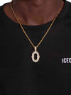 Moissanite Baguette Letter 