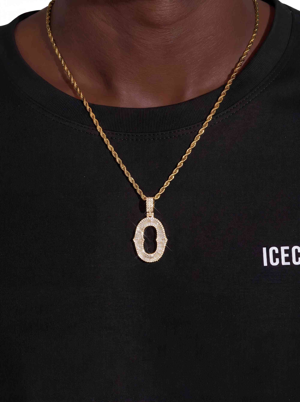 Moissanite Baguette Letter 