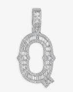 Moissanite Baguette Letter 
