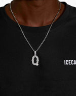 Moissanite Baguette Letter 