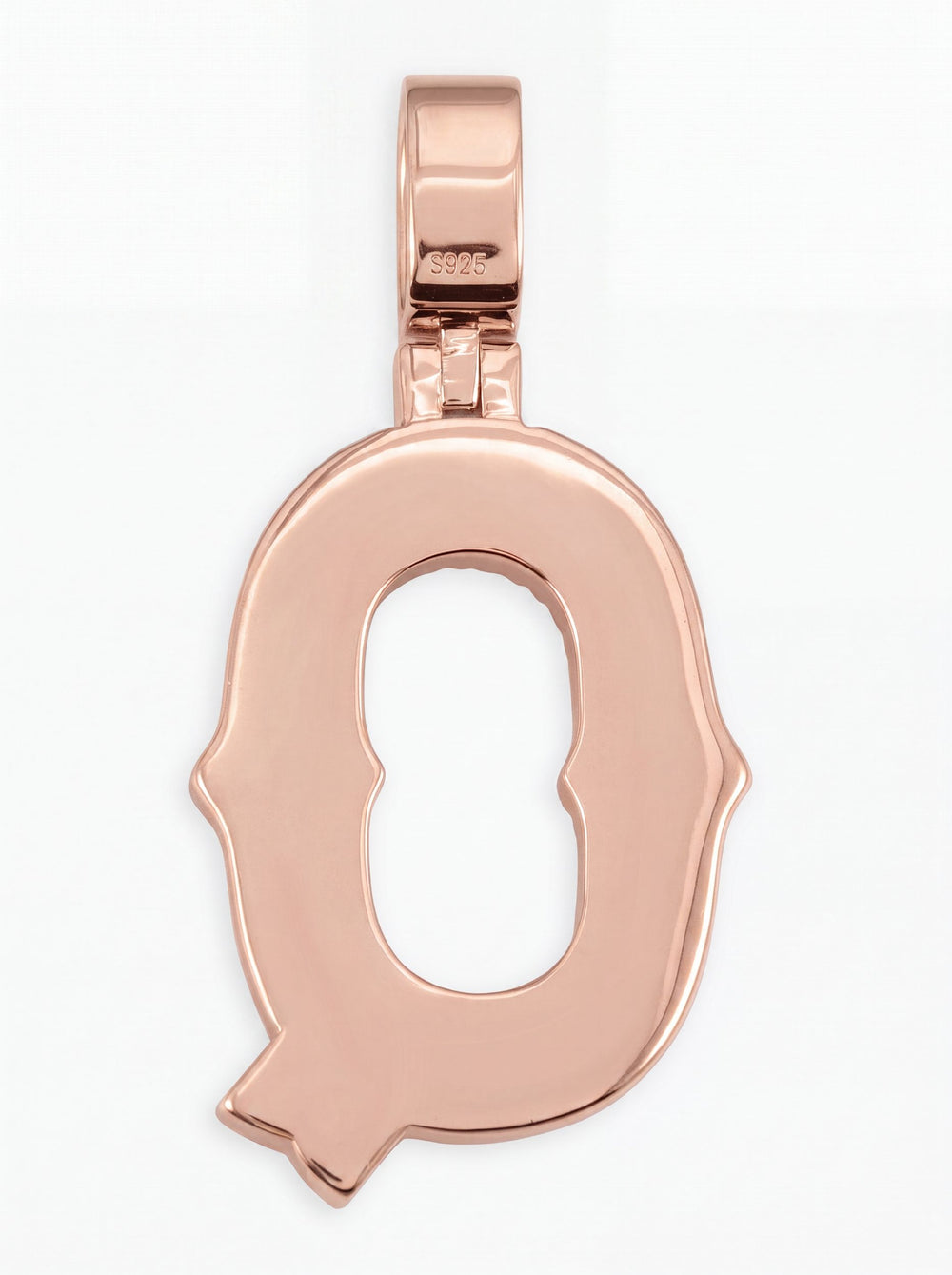 Moissanite Baguette Letter 