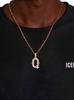 Moissanite Baguette Letter 