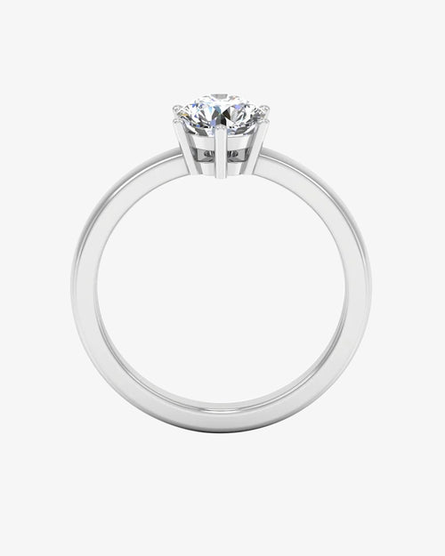 moissanite brilliant solitaire engagement ring icecartel o