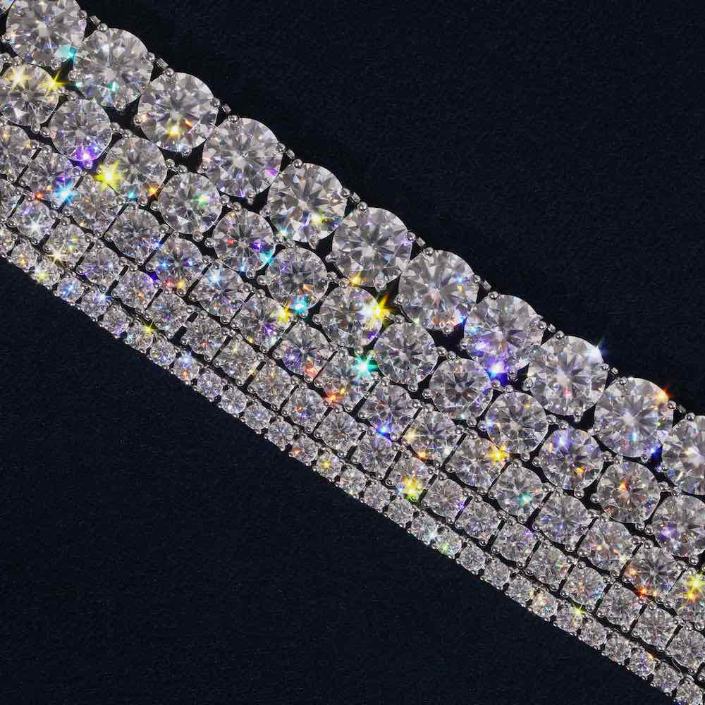 Moissanite Chain All Sizes Icecartel closeup