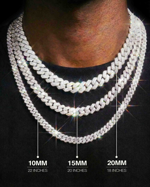 moissanite cuban chain model 7 icecartel new sizes