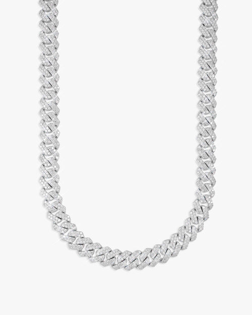moissanite cuban link chain 14k gold all sizes icecartel px 10mm main