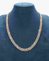 Moissanite Cuban Link Chain 14K Gold (ALL SIZES) - 10MM Yellow Gold