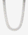 Moissanite Cuban Link Chain 14K Gold (ALL SIZES)