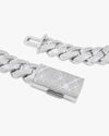 Moissanite Cuban Link Chain 14K Gold (ALL SIZES) - 20MM