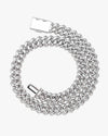 Moissanite Cuban Link Chain 14K Gold (ALL SIZES) - 20MM White Gold