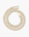 Moissanite Cuban Link Chain 14K Gold (ALL SIZES) - 15MM Yellow Gold