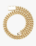 Moissanite Cuban Link Chain 14K Gold (ALL SIZES) - 20MM Yellow Gold