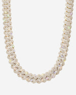 Moissanite Cuban Link Chain 14K Gold (ALL SIZES) - 20MM Yellow Gold