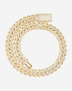 Moissanite Cuban Link Chain 14K Gold (ALL SIZES) - 20MM Yellow Gold
