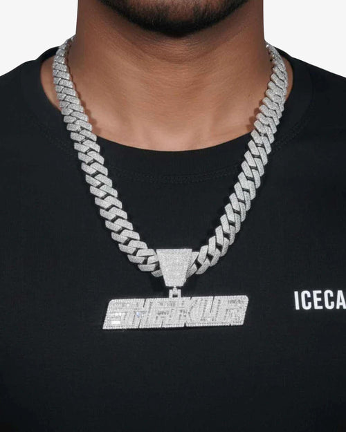 moissanite custom shakur pendant custom 4 row 20mm cuban link chain 14k gold icecartel model