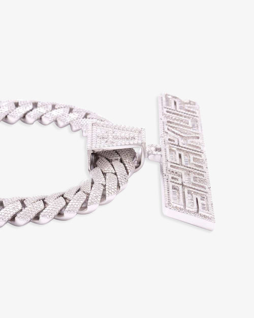 moissanite custom shakur pendant custom 4 row 20mm cuban link chain 14k gold icecartel side