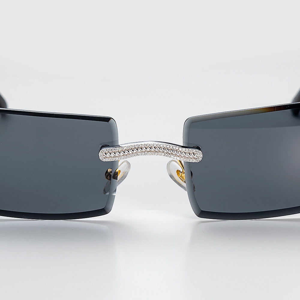 moissanite diamond rectangular sunglasses all colors 3