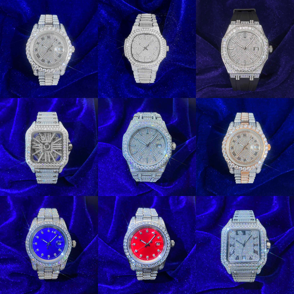 Moissanite Diamond Watch (ALL STYLES)