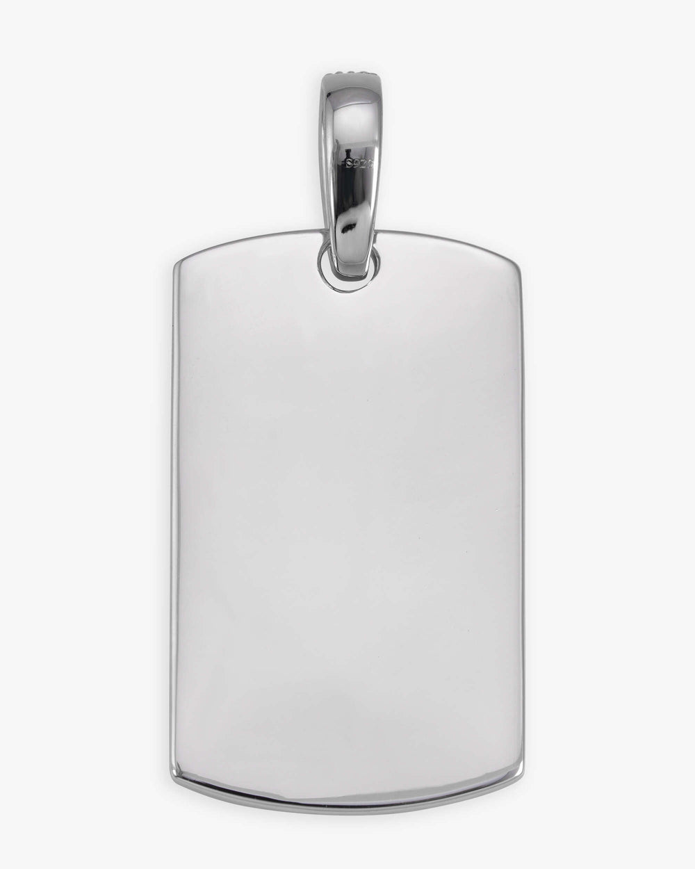 moissanite dog tag heart photo pendant 14k gold icecartel back