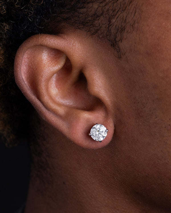 Boucles d'oreilles Moissanite bannière de la page d'accueil