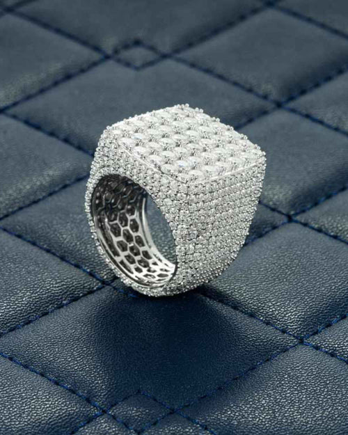 moissanite pinky ring icecartel